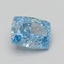 2.07 Ct. Fancy Vivid Blue Cushion Lab Grown Diamond