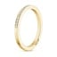 18K Yellow Gold Tacori Dantela Diamond Ring (1/8 ct. tw.), smallside view