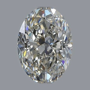 1.80 ct Oval K · Faint Brown natural diamond