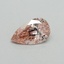 0.30 Ct. Fancy Vivid Pink Pear Lab Grown Diamond