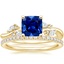 14K Yellow Gold Arden Diamond Ring with Luxe Ballad Diamond Ring (1/4 ct. tw.)