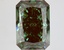 6.03 Ct. Fancy Vivid Green Radiant Lab Grown Diamond