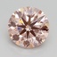 2.60 Ct. Fancy Intense Pink Round Lab Grown Diamond