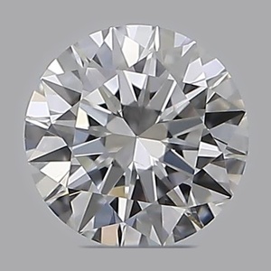 Round diamond — real photo