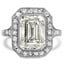 Art Deco Reproduction Diamond Vintage Ring