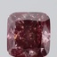 2.53 Ct. Fancy Intense  Pink Cushion Lab Grown Diamond