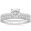 18K White Gold Bliss Diamond Ring with Luxe Bliss Diamond Ring (1/3 ct. tw.)