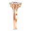 The Osa Ring, smalltop view on a hand