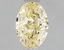 1.06 Ct. Fancy Intense Yellow Oval Lab Grown Diamond