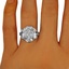 The Strelitzia Ring, smalltop view on a hand
