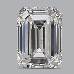 Emerald diamond — real photo