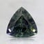 7.2mm Unheated Parti-Color Trillion Tanzanite