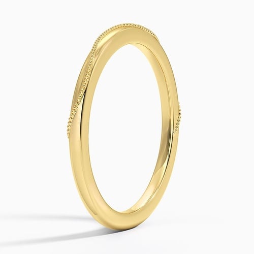 Camellia Wedding Ring in 18K Yellow Gold | Brilliant Earth