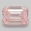 10.09 Ct. Fancy Intense  Pink Emerald Lab Grown Diamond