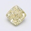 1.59 Ct. Fancy Intense  Yellow Cushion Lab Grown Diamond