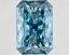 15.55 Ct. Fancy Vivid Blue Radiant Lab Grown Diamond
