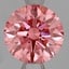 1.02 Ct. Fancy Vivid Pink Round Lab Grown Diamond