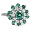 Retro Emerald Vintage Ring