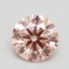 1.84 Ct. Fancy Intense Pink Round Lab Grown Diamond