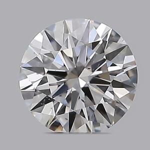 Round diamond — real photo