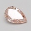 0.86 Ct. Fancy Intense Pink Pear Lab Grown Diamond