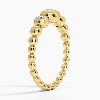 Lab Diamond Bubble Ring