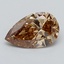 1.10 Ct. Fancy Light  Brown Pear Lab Grown Diamond