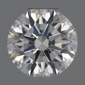 Round diamond — real photo
