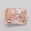 1.05 Ct. Fancy Vivid Pink Radiant Lab Grown Diamond