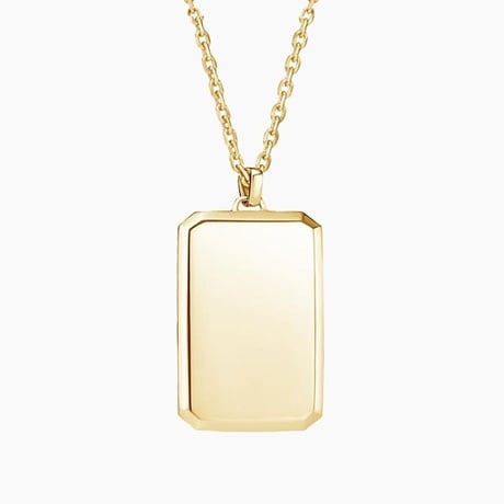 Homme Engravable Tag Pendant - Brilliant Earth