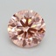 2.50 Ct. Fancy Intense Pink Round Lab Grown Diamond