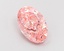 2.22 Ct. Fancy Intense Pink Oval Lab Grown Diamond