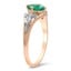 The Lilla Ring, smalltop view on a hand