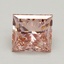 3.16 Ct. Fancy Intense Pink Princess Lab Grown Diamond