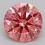 2.03 Ct. Fancy Vivid Pink Round Lab Grown Diamond