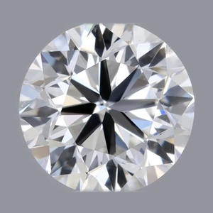 Round diamond — real photo
