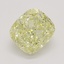 1.14 Ct. Fancy Yellow Cushion Diamond