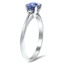 The Kalea Ring, smalltop view on a hand