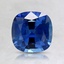 6.5mm Blue Cushion Sapphire