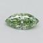 1.01 Ct. Fancy Vivid Green Marquise Lab Grown Diamond
