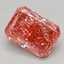 2.1 Ct. Fancy Vivid Pink Radiant Lab Grown Diamond