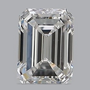 Emerald diamond — real photo