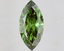 7.80 Ct. Fancy Vivid Green Marquise Lab Grown Diamond