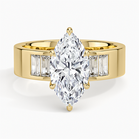 Peyton 5mm Channel-Set Diamond Ring