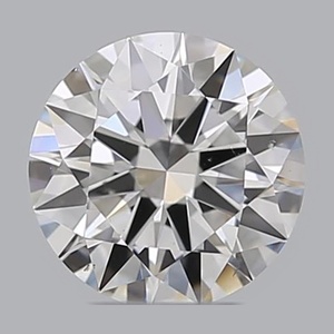 Round diamond — real photo