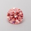 1.54 Ct. Fancy Intense Pink Round Lab Grown Diamond
