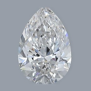 Pear diamond — real photo