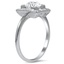 The Kiora Ring, smalltop view on a hand