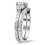 Hand-Engraved Diamond Trio Bridal Set, smallside view