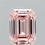 2.30 Ct. Fancy Vivid Pink Emerald Lab Grown Diamond